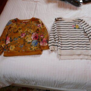 Pair of Old Navy Girls Long Sleeve Shirts